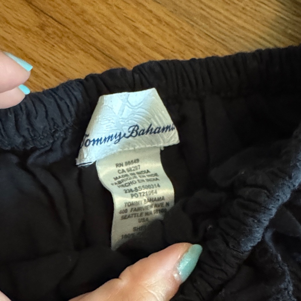 Tommy Bahama Black Off-Shoulder Dress - Picture 4 of 4